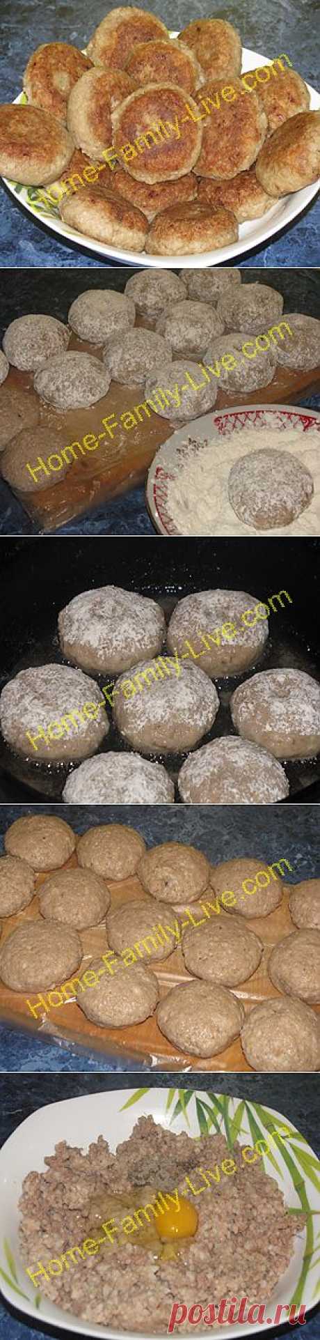 Кулинарные рецепты Котлеты из рыбных консервов - пошаговый фоторецепт - быстрый ужин