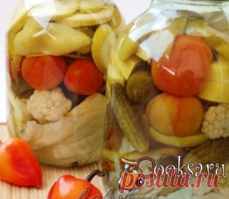 Ассорти из овощей фото рецепт приготовления