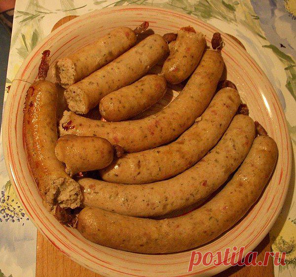 Домашняя колбаса.