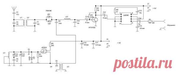 Простой приемник прямого преобразования