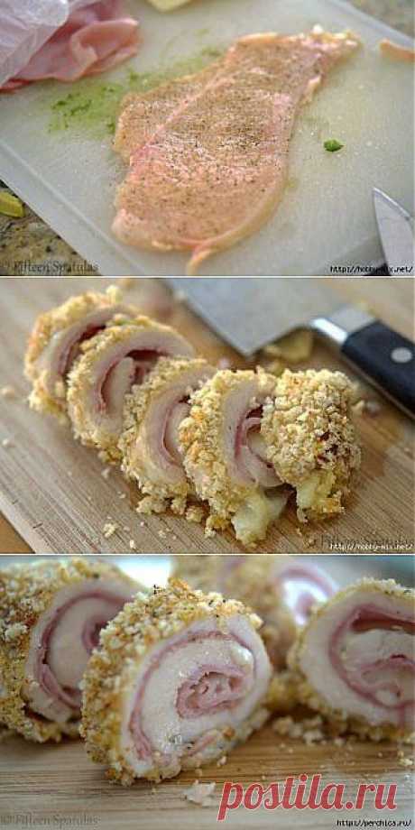 сообщение Ирина_Зелёная : Куриные рулетики *Cordon Bleu* (11:59 15-03-2014) [4979645/317129008] - navirus66@mail.ru - Почта Mail.Ru