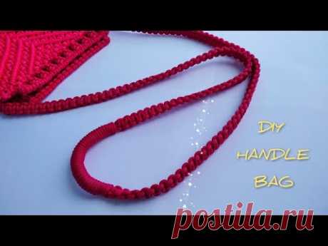 CARA MUDAH BUAT TALI TAS SELEMPANG - YouTube