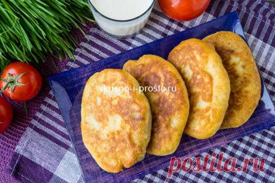 Жареные пирожки на кефире