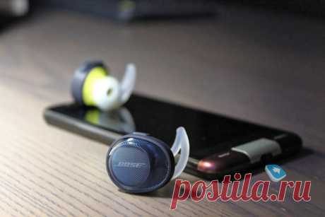 Mobile-review.com Обзор беспроводных наушников Bose SoundSport Free