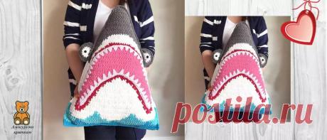 Креативная подушка из плюшевой пряжи крючком | Амигуруми крючком - Блог