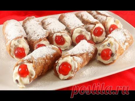 Сицилийские Канноли /Традиционный Рецепт /Cannoli Sicilani