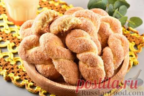 Рецепт: Печенье на кефире на RussianFood.com