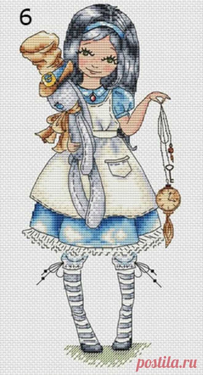 9 Charming Vintage Girly Cross Stitch Kits in One Style | Etsy
