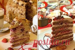 Ванильный торт с вишней | Самый вкусный портал Рунета