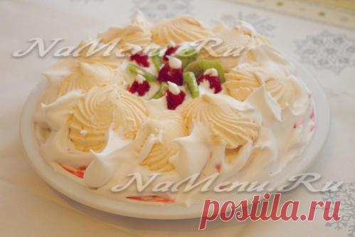 Торт из зефира без выпечки