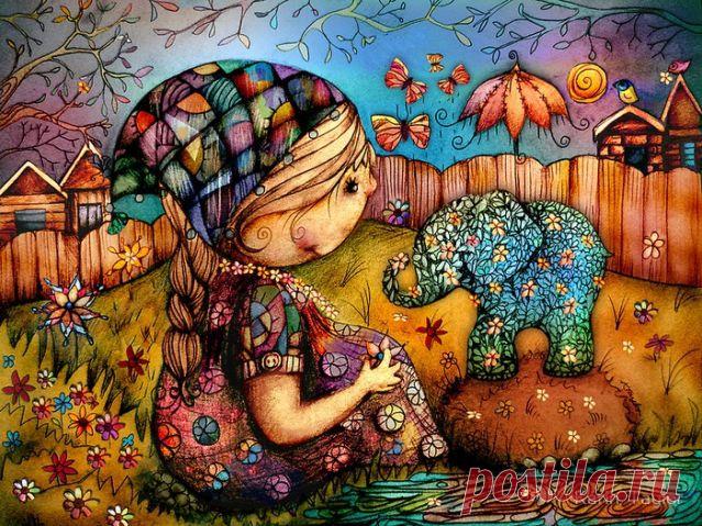 СКАЗОЧНЫЙ МИРОК KARIN TAYLOR / Декупаж / Картинки для декупажа