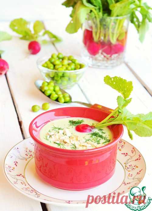 Холодный овсяный суп-пюре с овощами - кулинарный рецепт