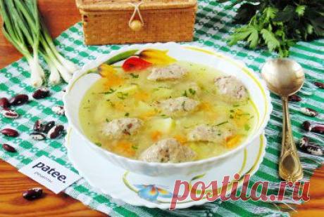 Суп с галушками из фасоли - рецепт с фотографиями