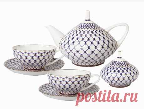 История знаменитого узора "Кобальтовая сетка" от ИФЗ