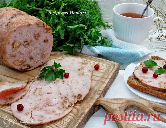 Домашняя куриная ветчина с грецкими орехами рецепт 👌 с фото пошаговый | Едим Дома кулинарные рецепты от Юлии Высоцкой