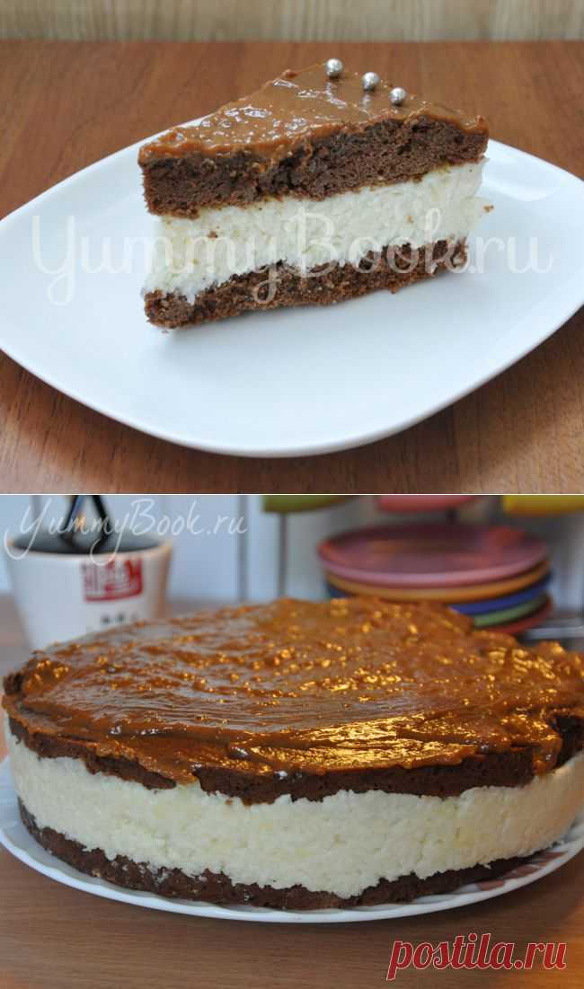 Торт кокосово-шоколадный.