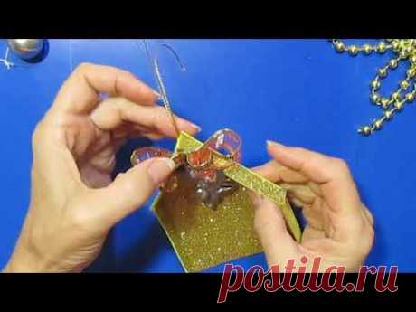 DIY/Игрушки на елку из фоамирана /Новогодний декор/украшения/идеи/подарки/Christmas Ornaments