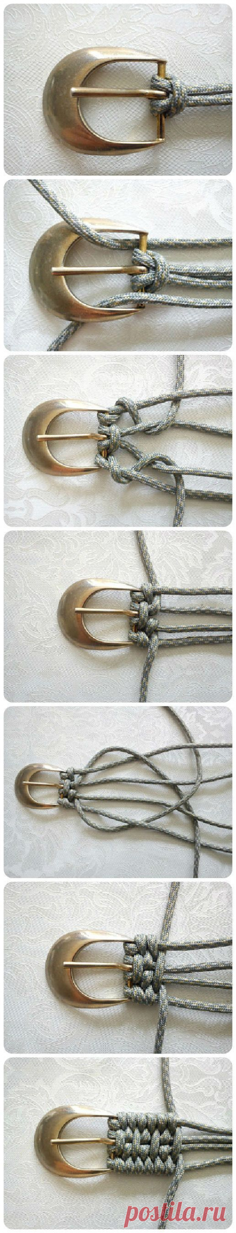 Как сплести ремень (Diy) / Ремни / Своими руками - выкройки, переделка одежды, декор интерьера своими руками - от ВТОРАЯ УЛИЦА