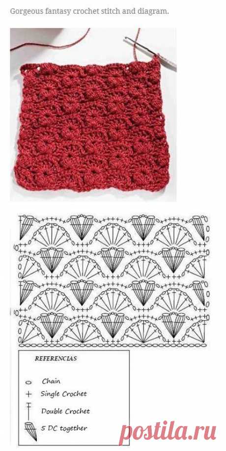 Fantasy Crochet Stitch
