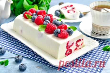 Десерт из творога с желатином без выпечки рецепт фото пошагово и видео - 1000.menu