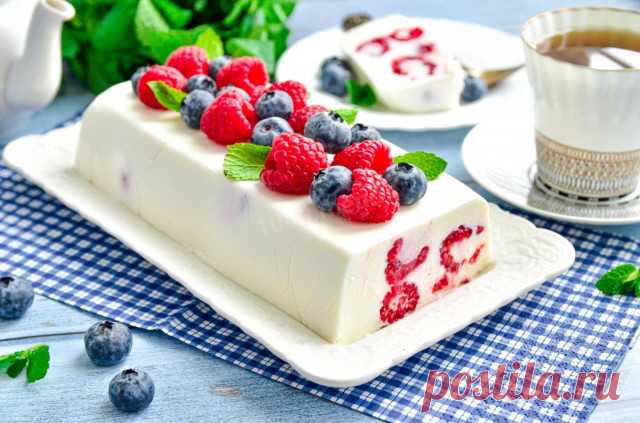 Десерт из творога с желатином без выпечки рецепт фото пошагово и видео - 1000.menu