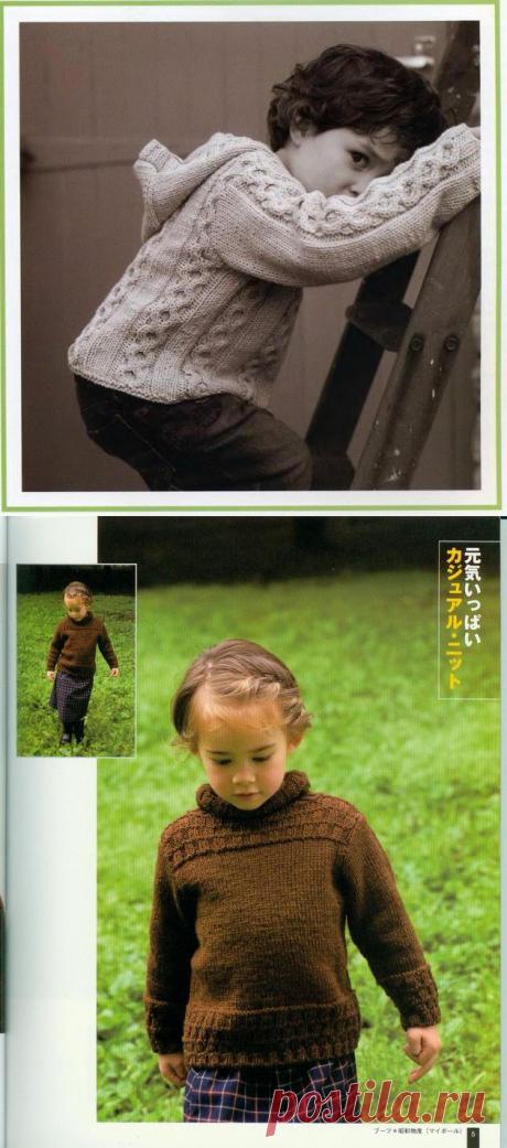 Вязание для мальчиков.