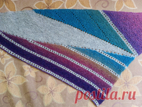 Совместное вязание оригинальной шали Pyros | Пряжа Кауни, Дундага, Лимбажу в наличии. Вязание