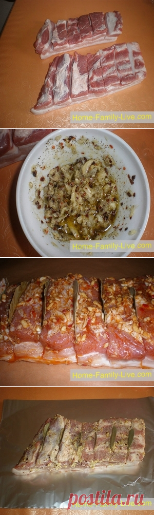 Брюшина в духовке/Сайт с пошаговыми рецептами с фото для тех кто любит готовить