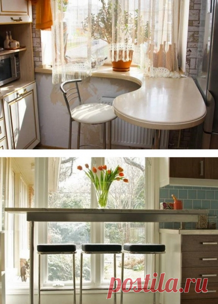 Вот как моя подруга поступила со старым подоконником на кухне. Идея на миллион! » Sam-Sdelay.RU – Сделай сам!
