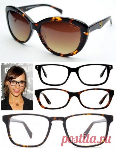 Как правильно выбрать очки: подбираем оправу по форме лица / Все для женщины