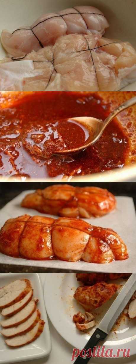 пастрома из куриного филе .