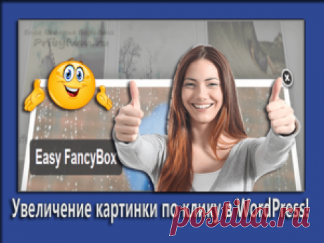 Увеличение картинки по клику в WordPress - Плагин Easy FancyBox!