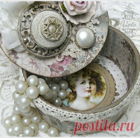 Шкатулка своими руками из бобины от скотча. Мастер класс. Интернет магазин &quot;Мир своими руками&quot;.