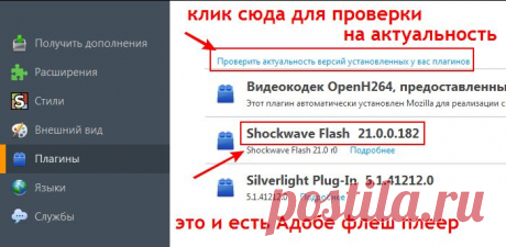 Проверяем актуальность своего Adobe Flash Player