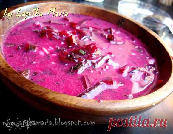 Холодный свекольник рецепт 👌 с фото пошаговый | Едим Дома кулинарные рецепты от Юлии Высоцкой