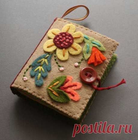 Потрясающая игольница-книжка