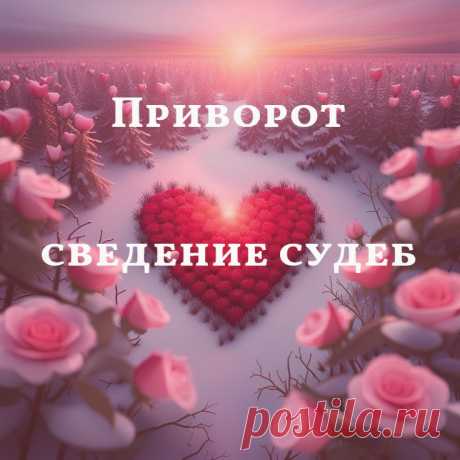 Приворот Сведение Судеб. Влияние данного приворота является более мягким, если сравнить его с черным венчанием. В результате приворота судьбы соединяются, сводятся в спокойной обстановке. 
сведение судеб – это не только воздействие на обстоятельства ваших жизней. Это еще и приворот средний по силе, позволяющий создать чувство любви. Как и все привороты, этот обряд способствует семейным отношениям, рождению детей.