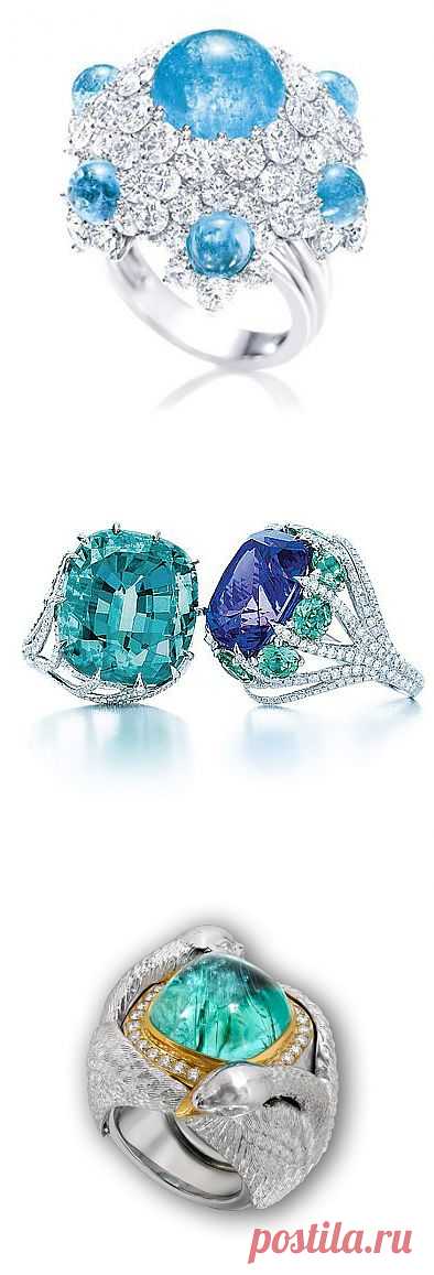 Турмалин Параиба - свойства, характеристики, фото, структура и описание камня - Энциклопедия Gem Lovers.