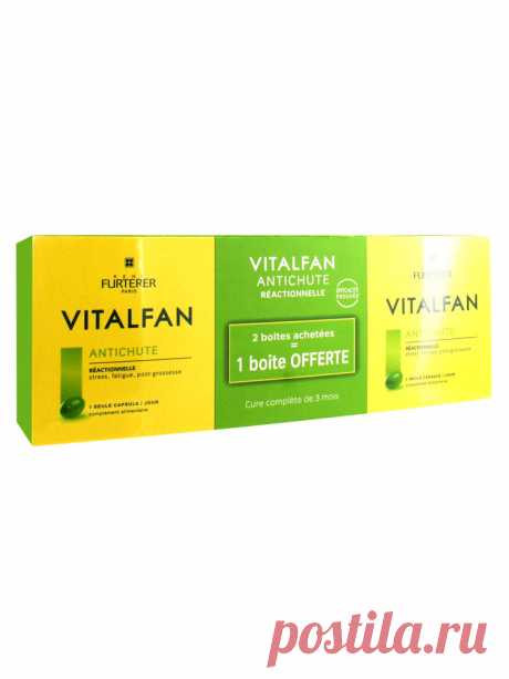Furterer Vitalfan Reaction Anti Hair Loss 3 x 30 Capsules