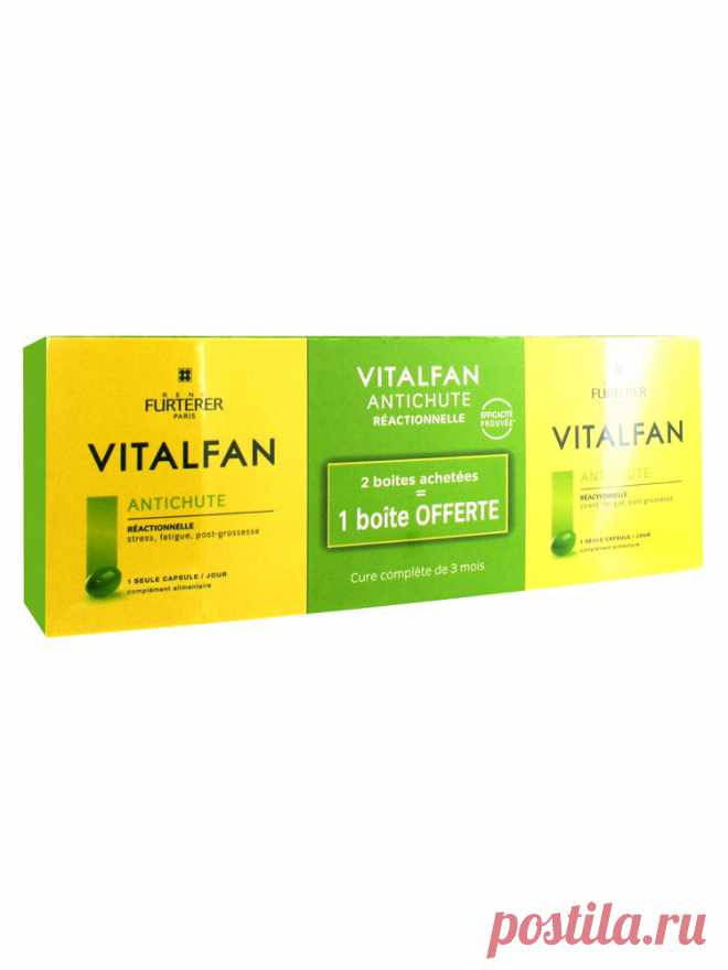 Furterer Vitalfan Reaction Anti Hair Loss 3 x 30 Capsules