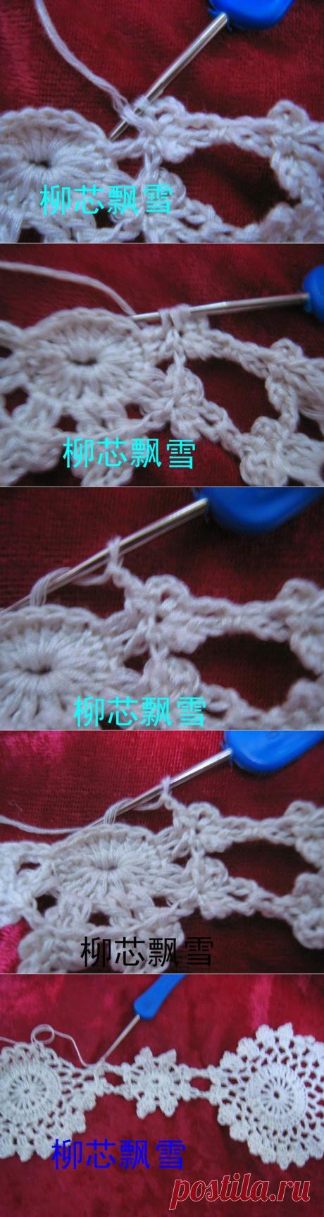 Irish crochet &amp;: Туника. МК. Очень много фото.