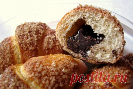 Круассаны с шоколадом | Выпечка дома