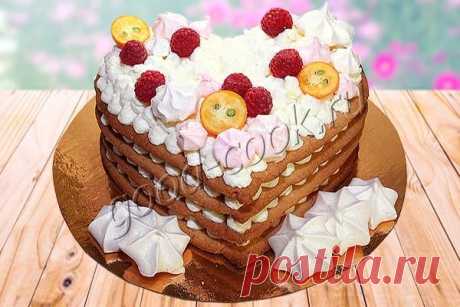 песочный торт со сливочным муссом. Рецепт приготовления
