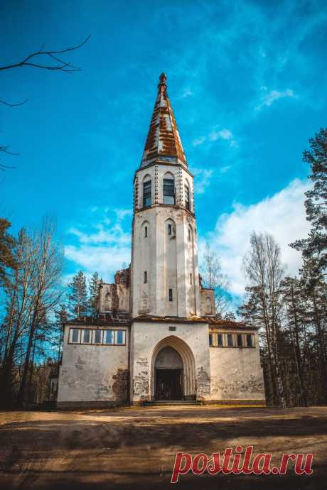 Заброшенная Финская Кирха Лумиваара