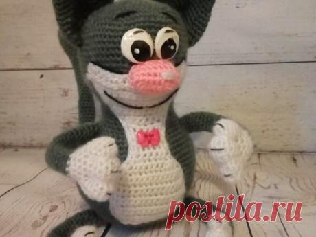 Вяжем Котяку-Улыбаку