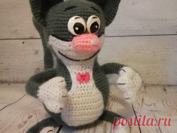 Вяжем Котяку-Улыбаку