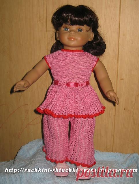 Вязание для игровых куклодеток