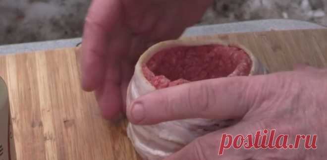 РЕЦЕПТЫ И СОВЕТЫ ХОЗЯЙКАМ: Абсолютно новый рецепт аппетитных мясных рулетов. Отличная идея для гриля!