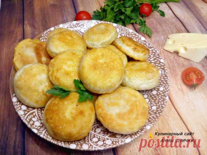 Жареные пирожки бомбочки – Пирожки с творогом и помидорами