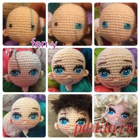 Вышиваем глазки вязаной кукле 

#амигуруми #вязание #куклы #вязаныеигрушки #крючок #своимируками